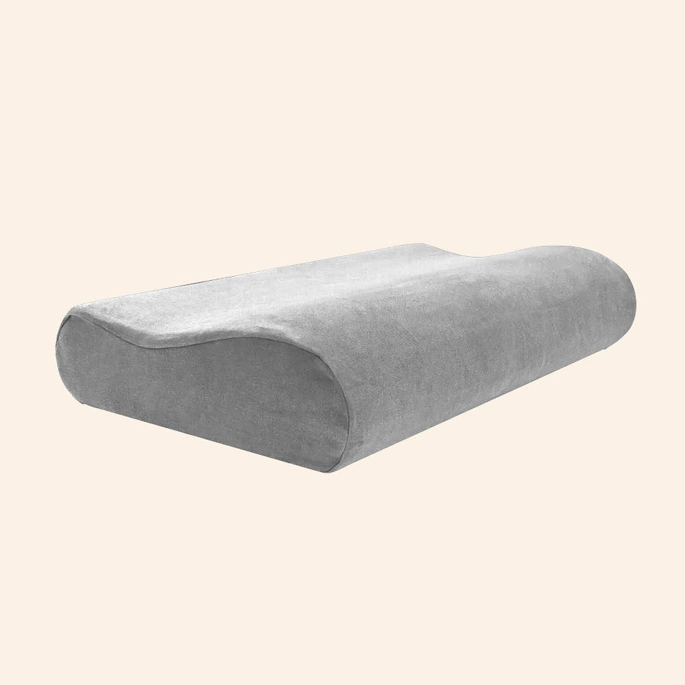 Schonbezüge Doppelpack »GRAU« für Orthopädisches Nackenkissen »ERGO VARIO«