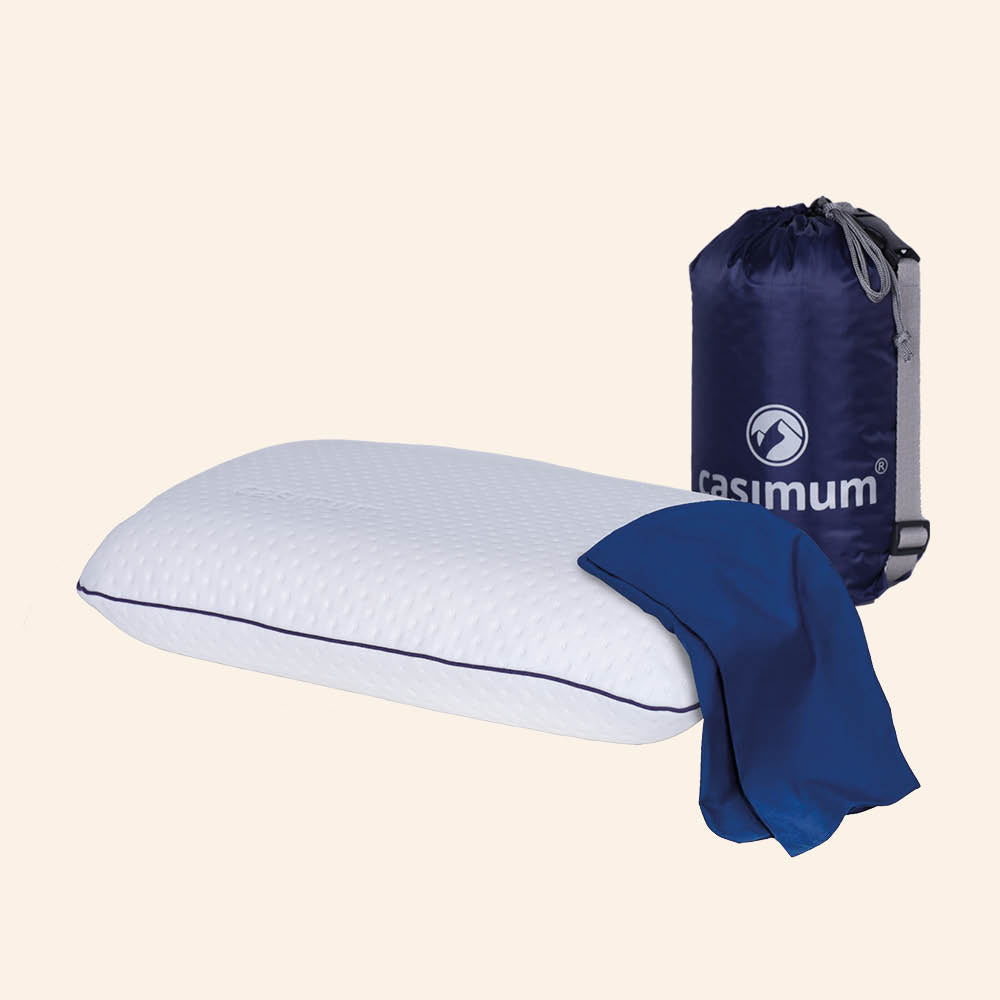 Reisekissen »SUPER TRAVEL«, Memory Foam, für bequemen Schlaf auf Reisen