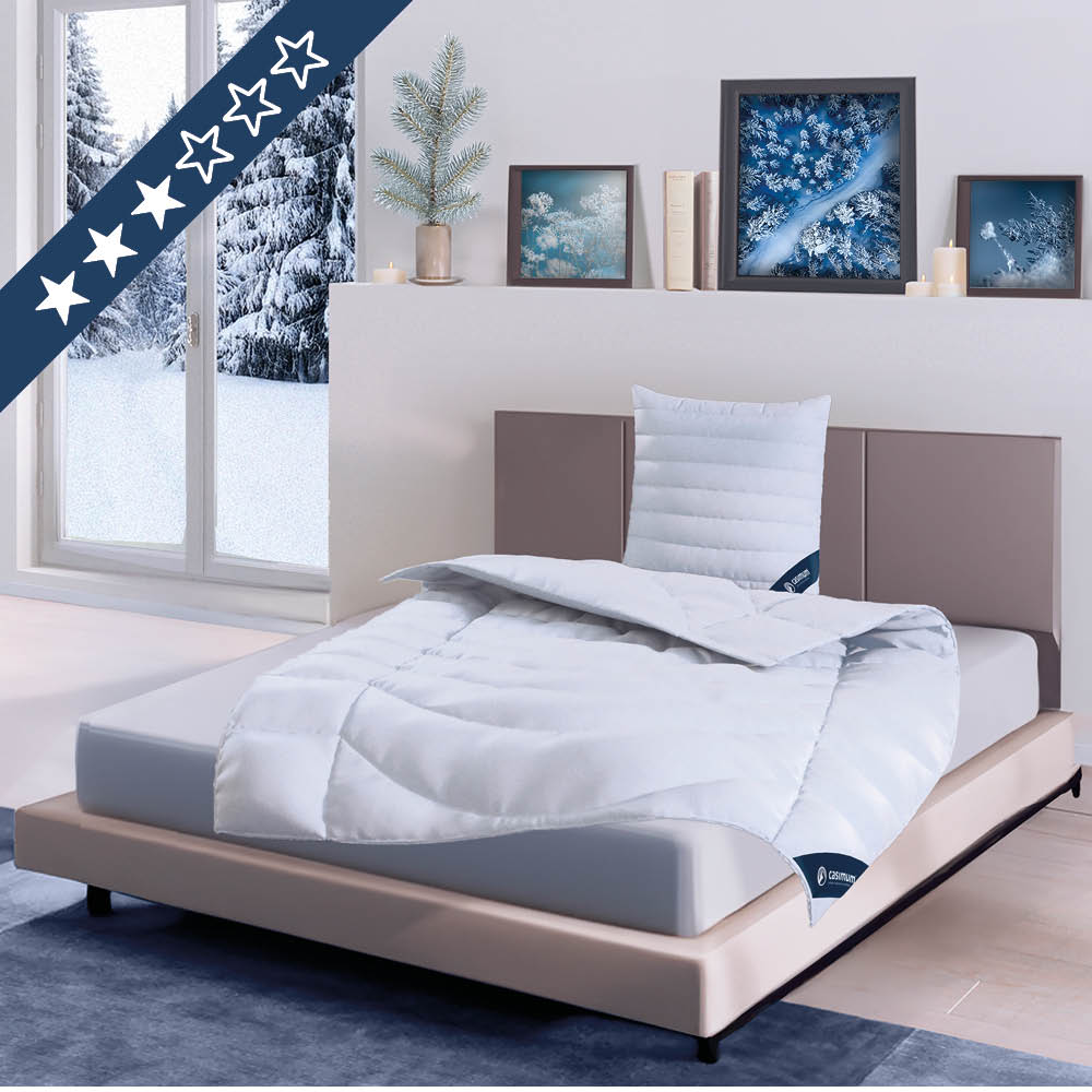 Faserdecke »COMFORT« – 100% Polyester mit luftiger 3D-Hohlfaser für erholsame Nächte