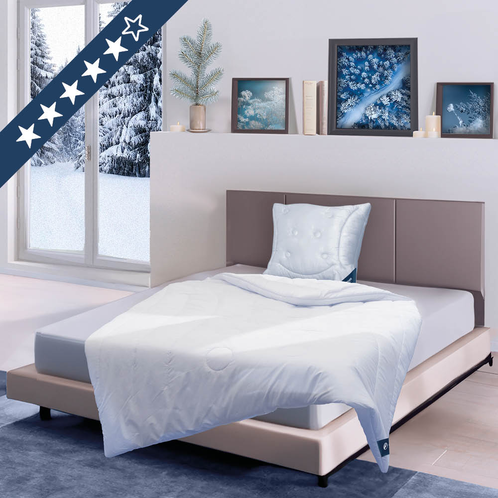 Winter Kamelhaardecke »LUXUS« – 100% Kamelhaar