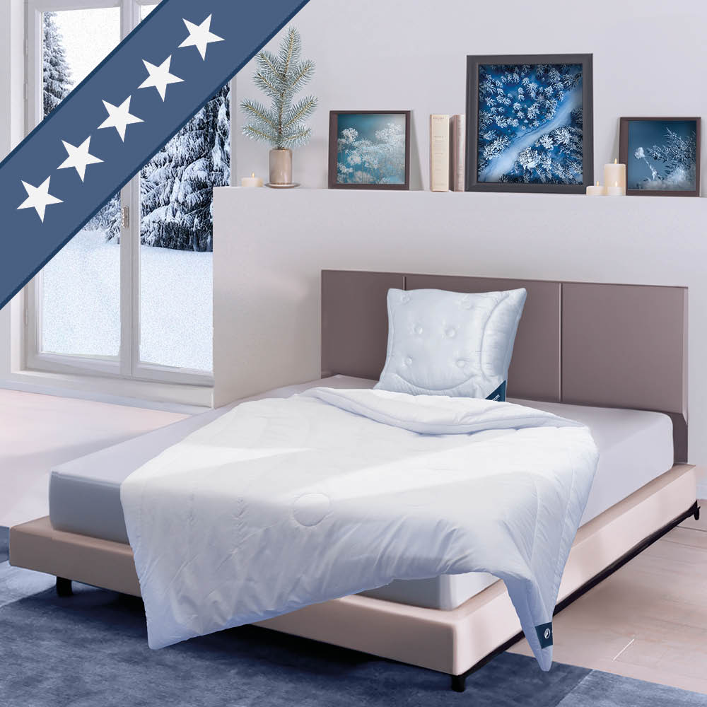Winter Kamelhaardecke »LUXUS« – 100% Kamelhaar