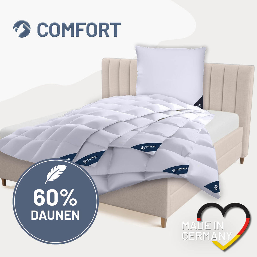 Daunendecke »COMFORT« – 60% Daunen, 40% Federn