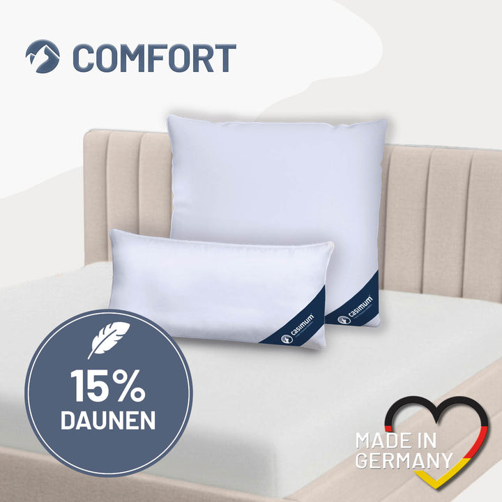 Feder- und Daunenkissen »COMFORT« – 85% Federn, 15% Daunen