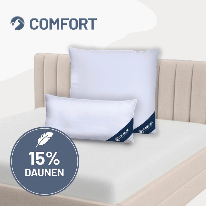 Feder- und Daunenkissen »COMFORT« – 85% Federn, 15% Daunen