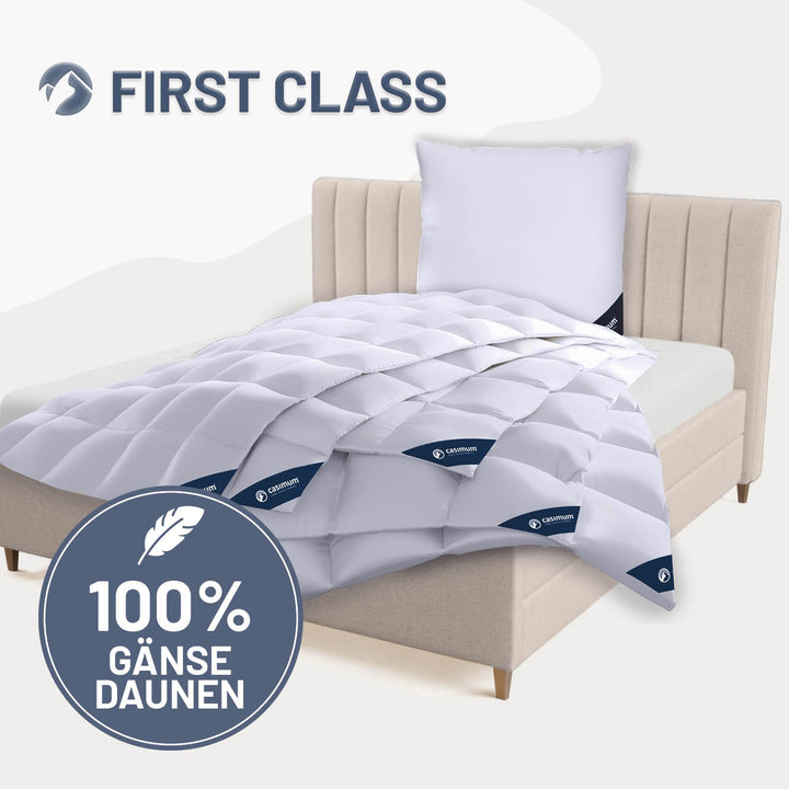 Gänsedaunendecke »FIRST CLASS« – 100% Gänsedaunen