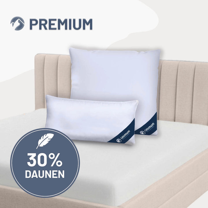 Feder- und Daunenkissen »PREMIUM« – 70% Federn, 30% Daunen