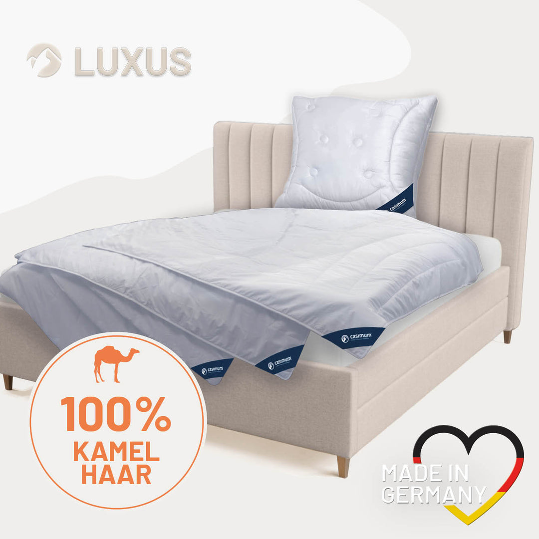 Kamelhaardecke »LUXUS« – 100% Kamelhaar
