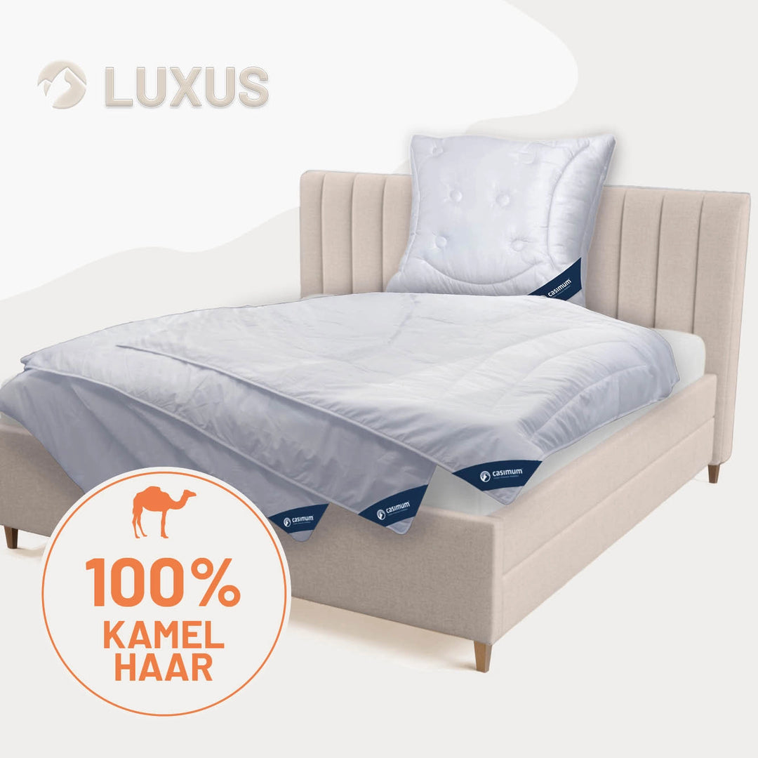 Kamelhaardecke »LUXUS« – 100% Kamelhaar
