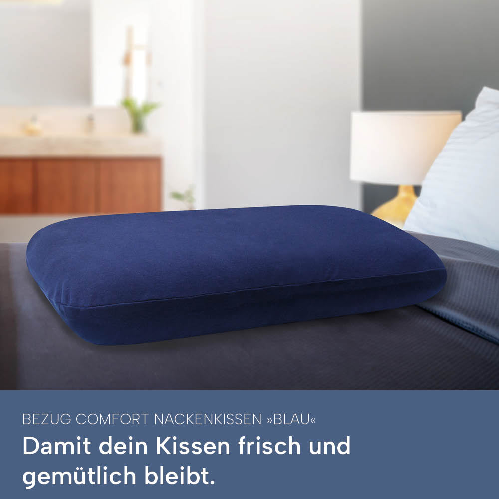 Schonbezüge »BLAU« für Nackenkissen »COMFORT« – casimum®