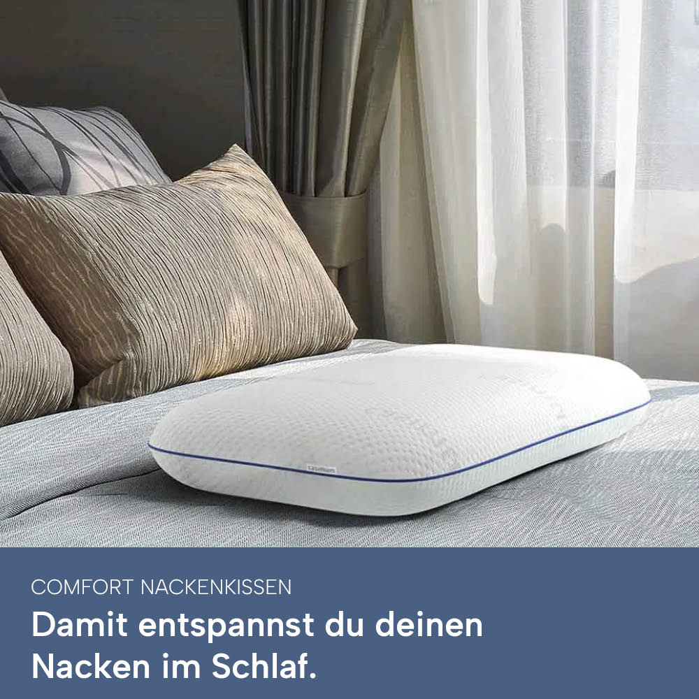 Nackenkissen »COMFORT«, Memory Foam, für sanfte Unterstützung und entspannten Schlaf