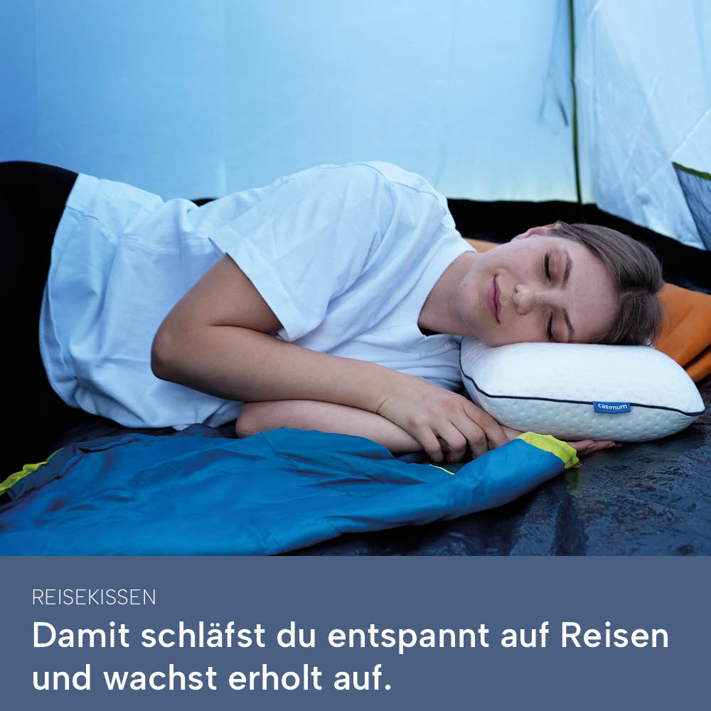 Reisekissen »SUPER TRAVEL«, Memory Foam, für bequemen Schlaf auf Reisen