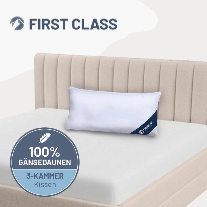 3-Kammer-Gänsedaunenkissen »FIRST CLASS« – 100% Gänsedaunen (Außen)