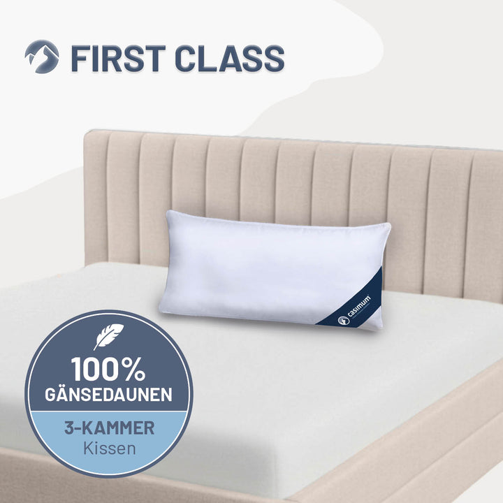 3-Kammer-Gänsedaunenkissen »FIRST CLASS« – 100% Gänsedaunen (Außen)