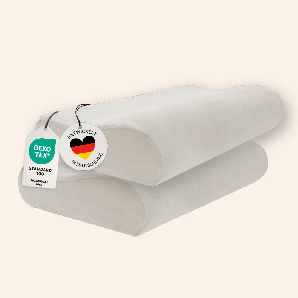 Schonbezüge Doppelpack »BEIGE« für Orthopädisches Nackenkissen »ERGO VARIO«
