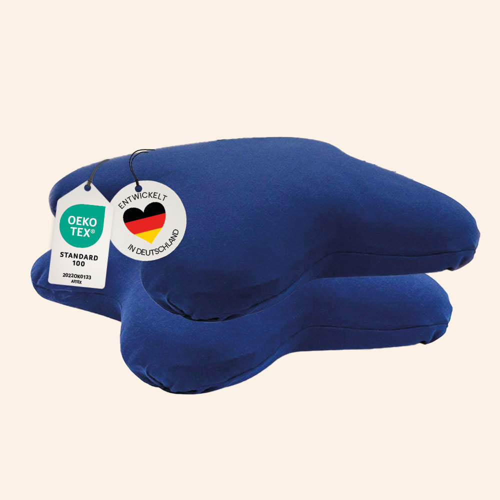 Schonbezüge Doppelpack »BLAU« für Schmetterlingskissen »BUTTERFLY«