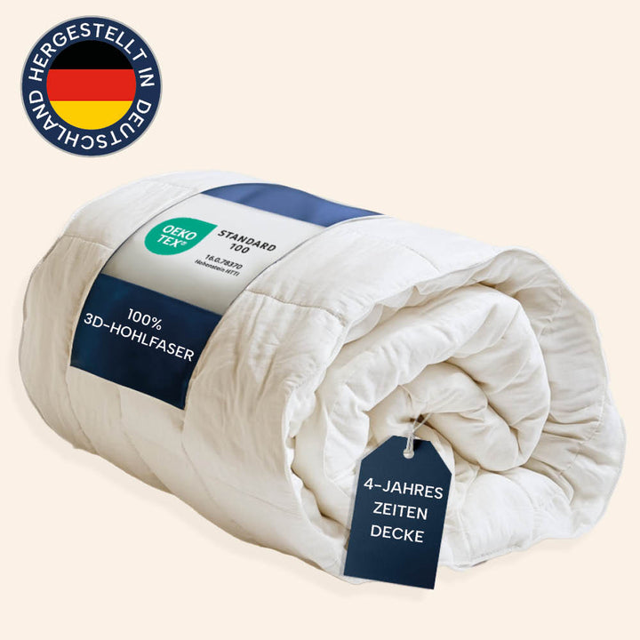 Faserdecke »COMFORT« – 100% Polyester mit luftiger 3D-Hohlfaser für erholsame Nächte