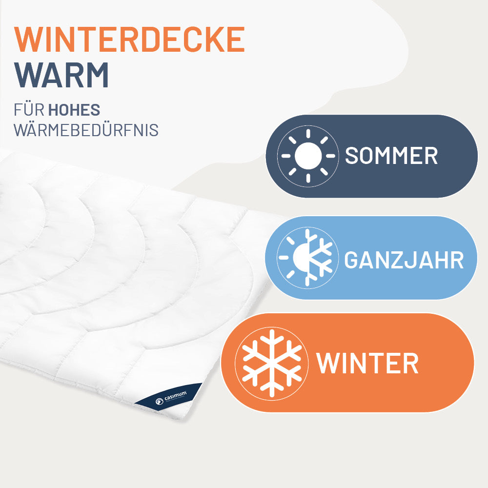 Faserdecke »COMFORT« – 100% Polyester mit luftiger 3D-Hohlfaser für erholsame Nächte