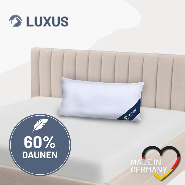 Daunen- und Federkissen »LUXUS« – 60% Daunen, 40% Federn