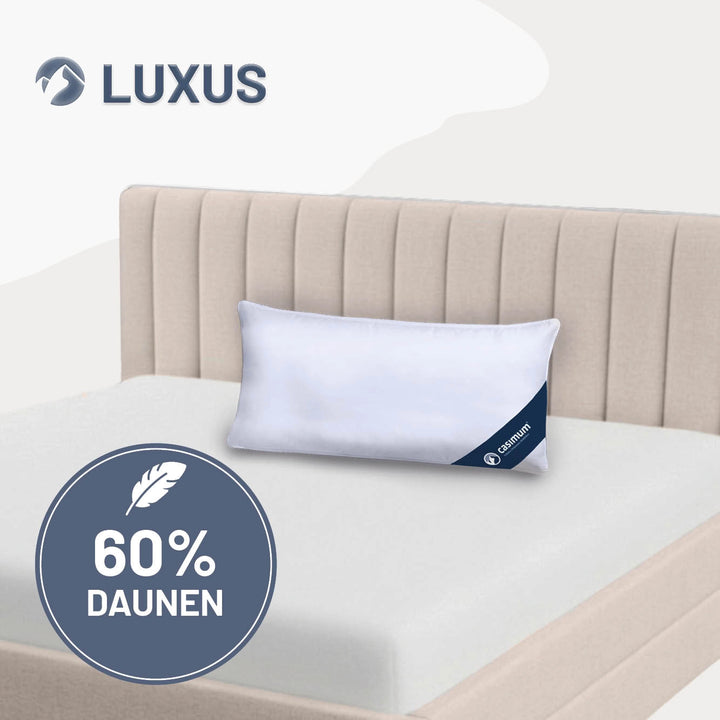 Daunen- und Federkissen »LUXUS« – 60% Daunen, 40% Federn
