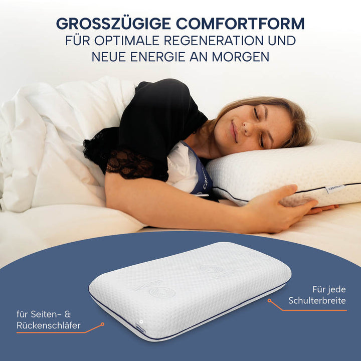 Nackenkissen »COMFORT«, Memory Foam, für sanfte Unterstützung und entspannten Schlaf