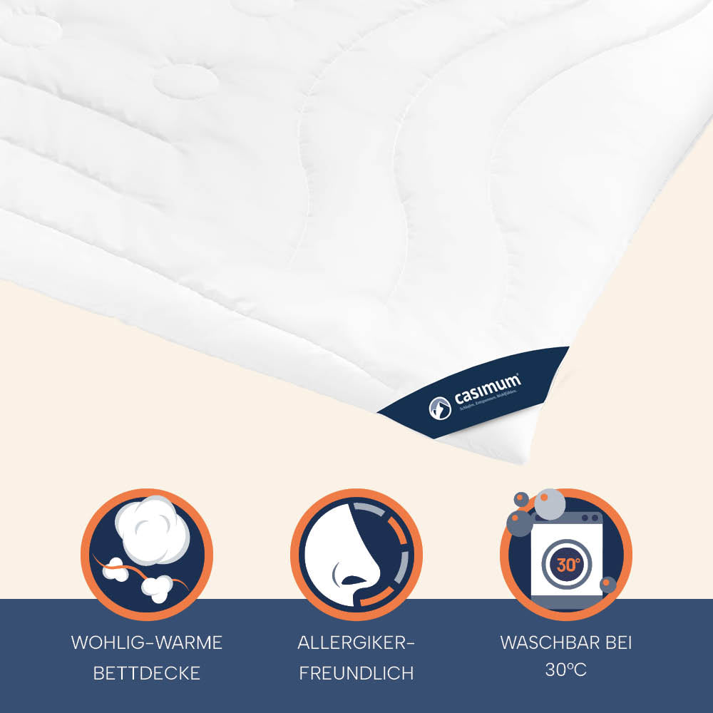 Winter Kamelhaardecke »LUXUS« – 100% Kamelhaar für ein luxuriöses Schlaferlebnis