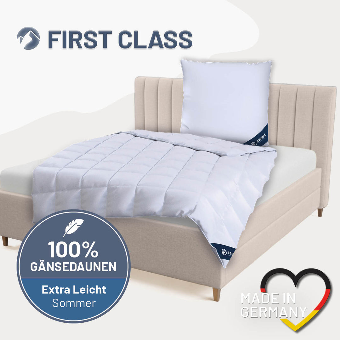 Gänsedaunendecke »FIRST CLASS« – 100% Gänsedaunen