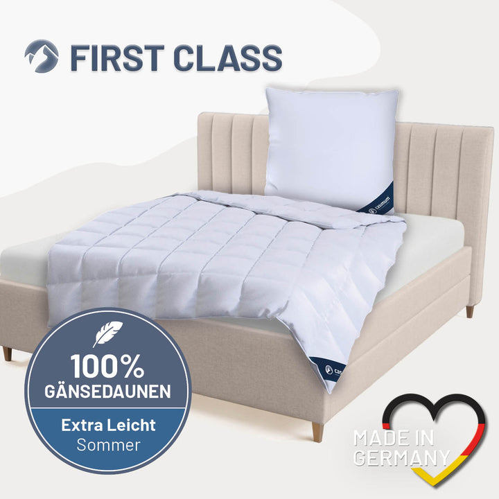 Gänsedaunendecke »FIRST CLASS« – 100% Gänsedaunen