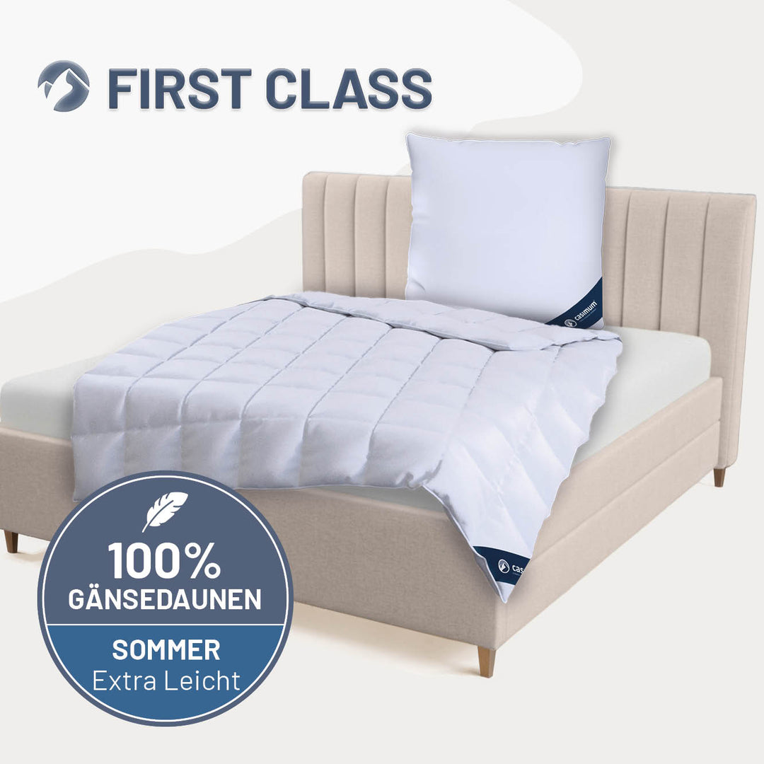 Gänsedaunendecke »FIRST CLASS« – 100% Gänsedaunen