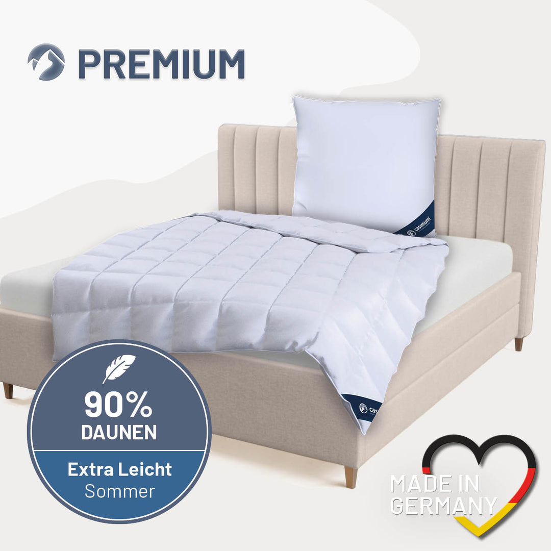 Daunendecke »PREMIUM« – 90% Daunen, 10% Federn