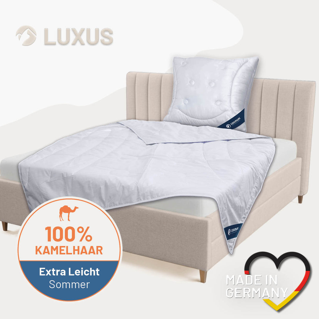 Kamelhaardecke »LUXUS« – 100% Kamelhaar