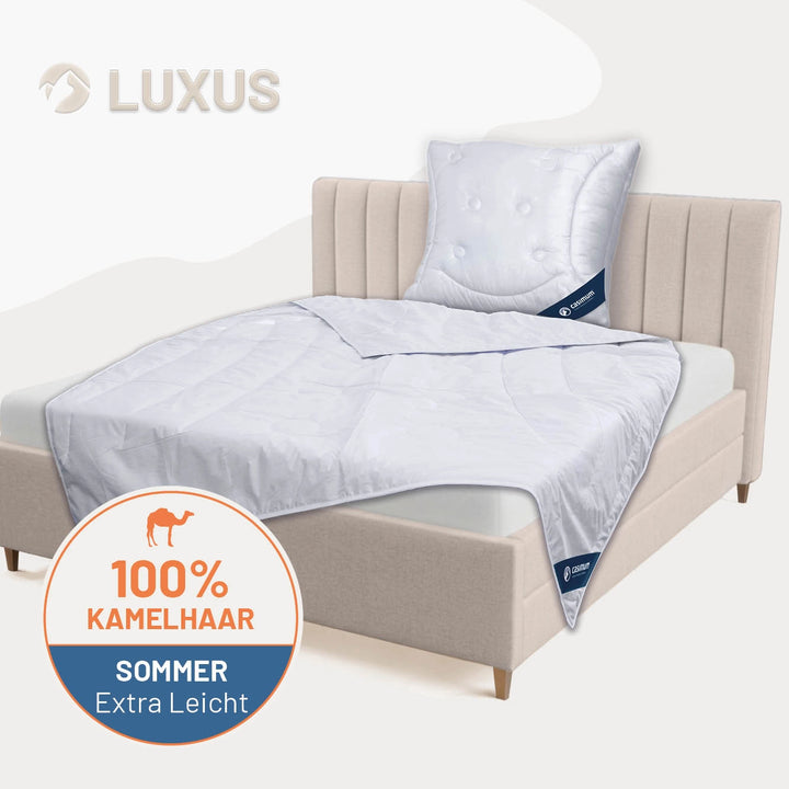 Kamelhaardecke »LUXUS« – 100% Kamelhaar