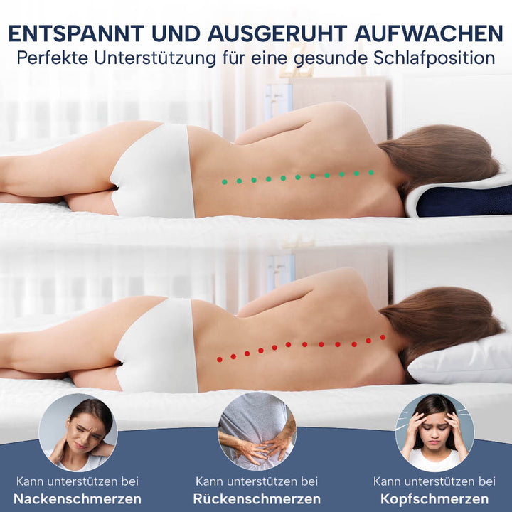 Nackenkissen »COMFORT«, Memory Foam, für sanfte Unterstützung und entspannten Schlaf