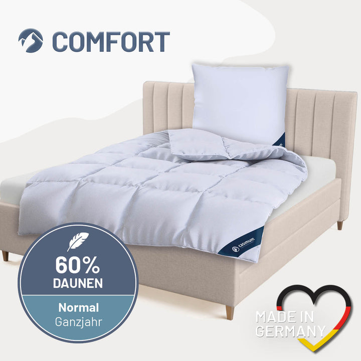 Daunendecke »COMFORT« – 60% Daunen, 40% Federn