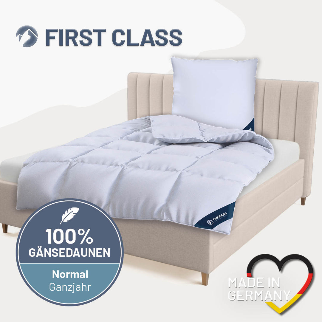 Gänsedaunendecke »FIRST CLASS« – 100% Gänsedaunen