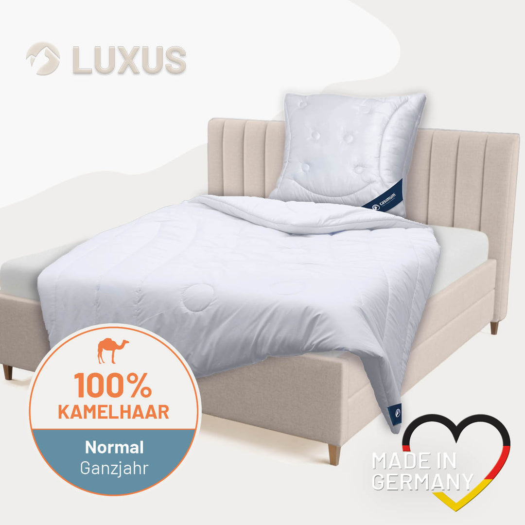Kamelhaardecke »LUXUS« – 100% Kamelhaar