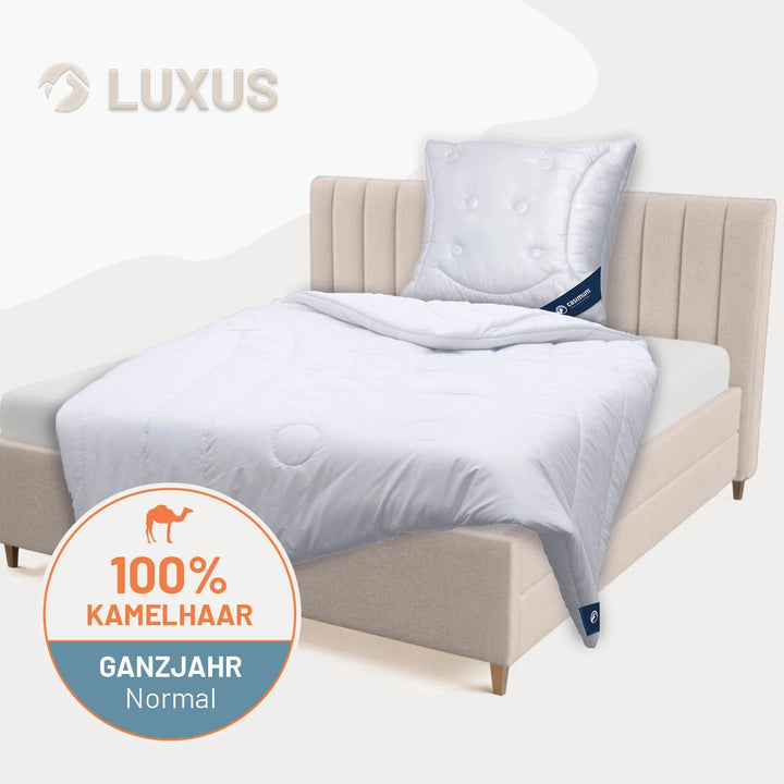 Kamelhaardecke »LUXUS« – 100% Kamelhaar