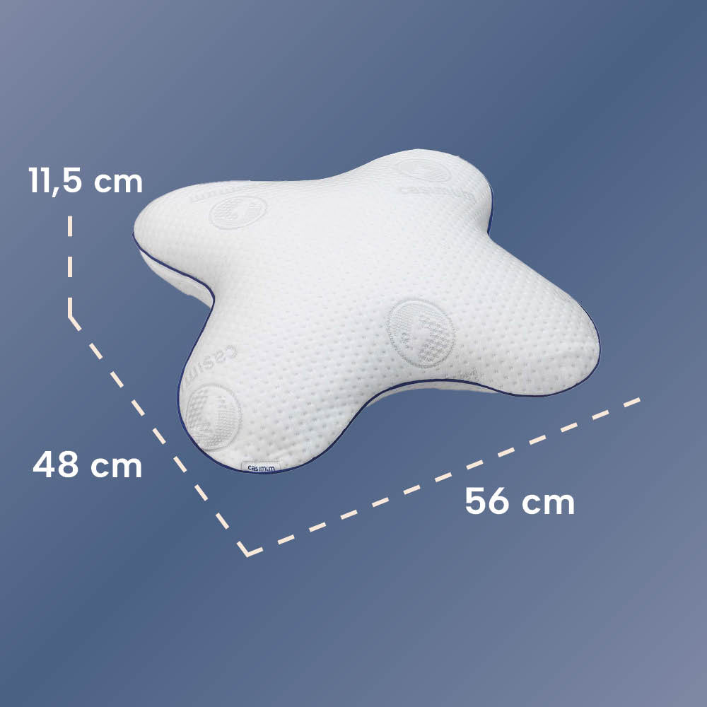 Schmetterlingskissen »BUTTERFLY«, Memory Foam, sehr gute Ergonomie, zertifiziert vom Institut für Gesundheit & Ergonomie