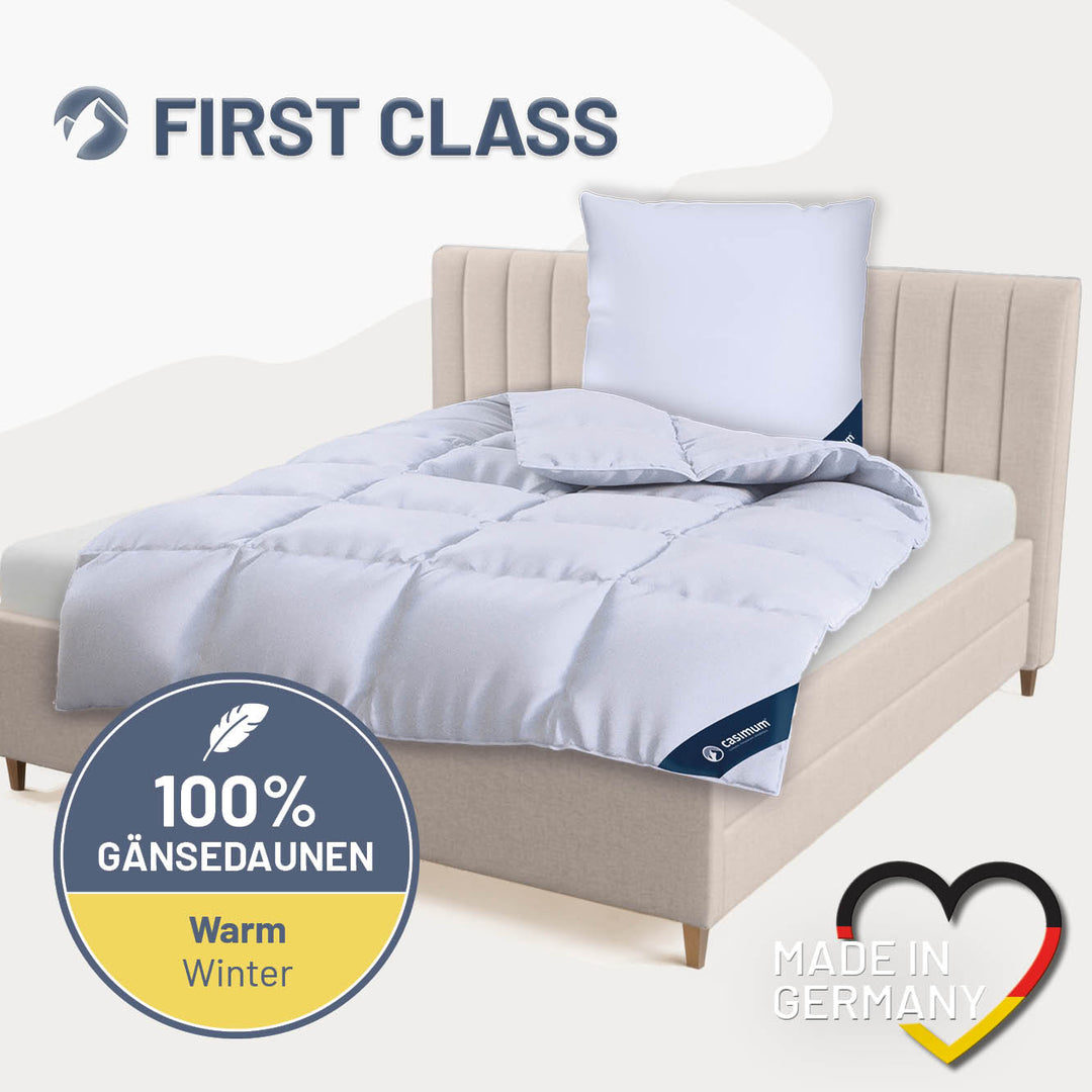 Gänsedaunendecke »FIRST CLASS« – 100% Gänsedaunen