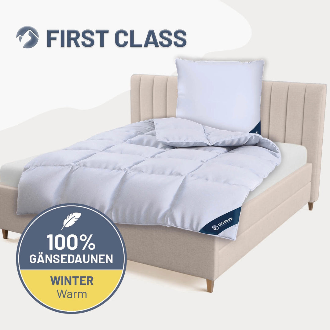 Gänsedaunendecke »FIRST CLASS« – 100% Gänsedaunen