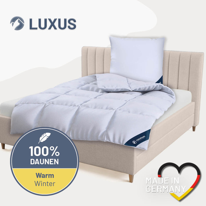 Daunendecke »LUXUS« – 100% Daunen