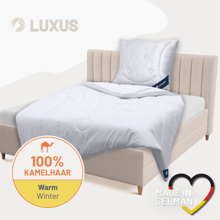 Kamelhaardecke »LUXUS« – 100% Kamelhaar