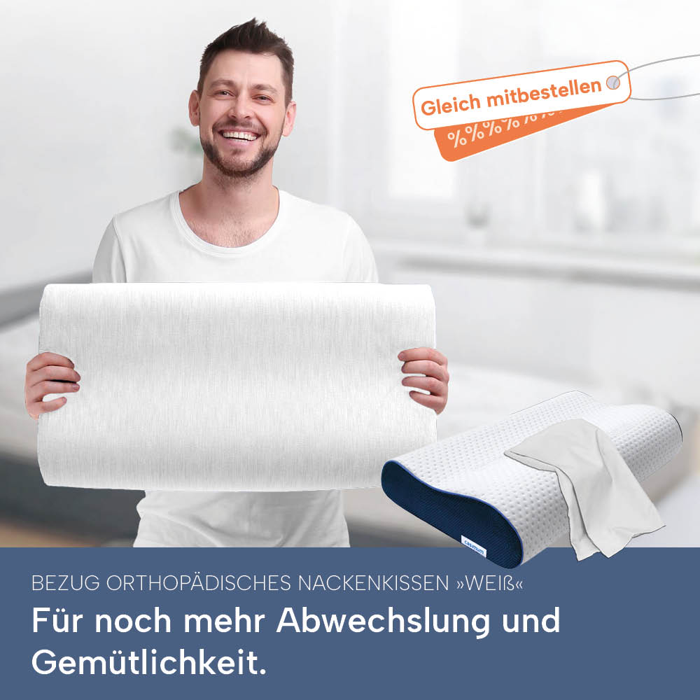 Schonbezüge Doppelpack »BEIGE« für Orthopädisches Nackenkissen »ERGO VARIO«