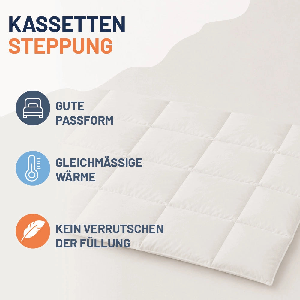 Gänsedaunendecke »FIRST CLASS« – 100% Gänsedaunen