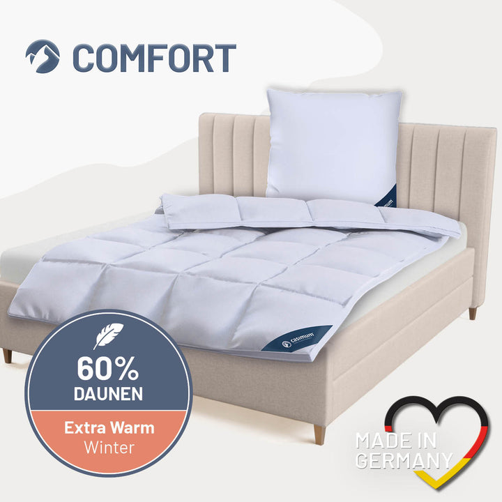 Daunendecke »COMFORT« – 60% Daunen, 40% Federn