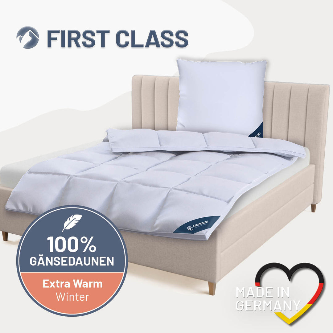 Gänsedaunendecke »FIRST CLASS« – 100% Gänsedaunen
