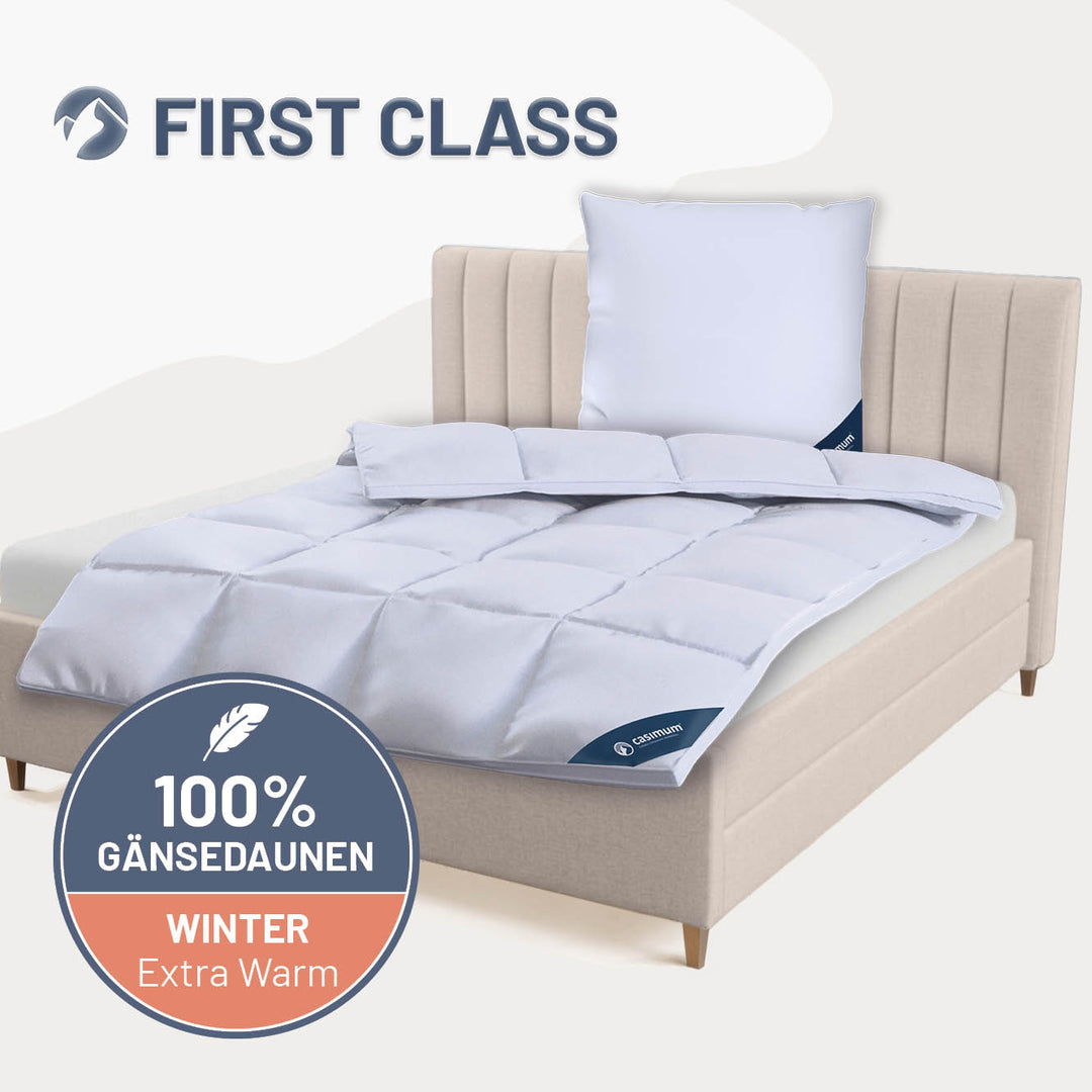 Gänsedaunendecke »FIRST CLASS« – 100% Gänsedaunen