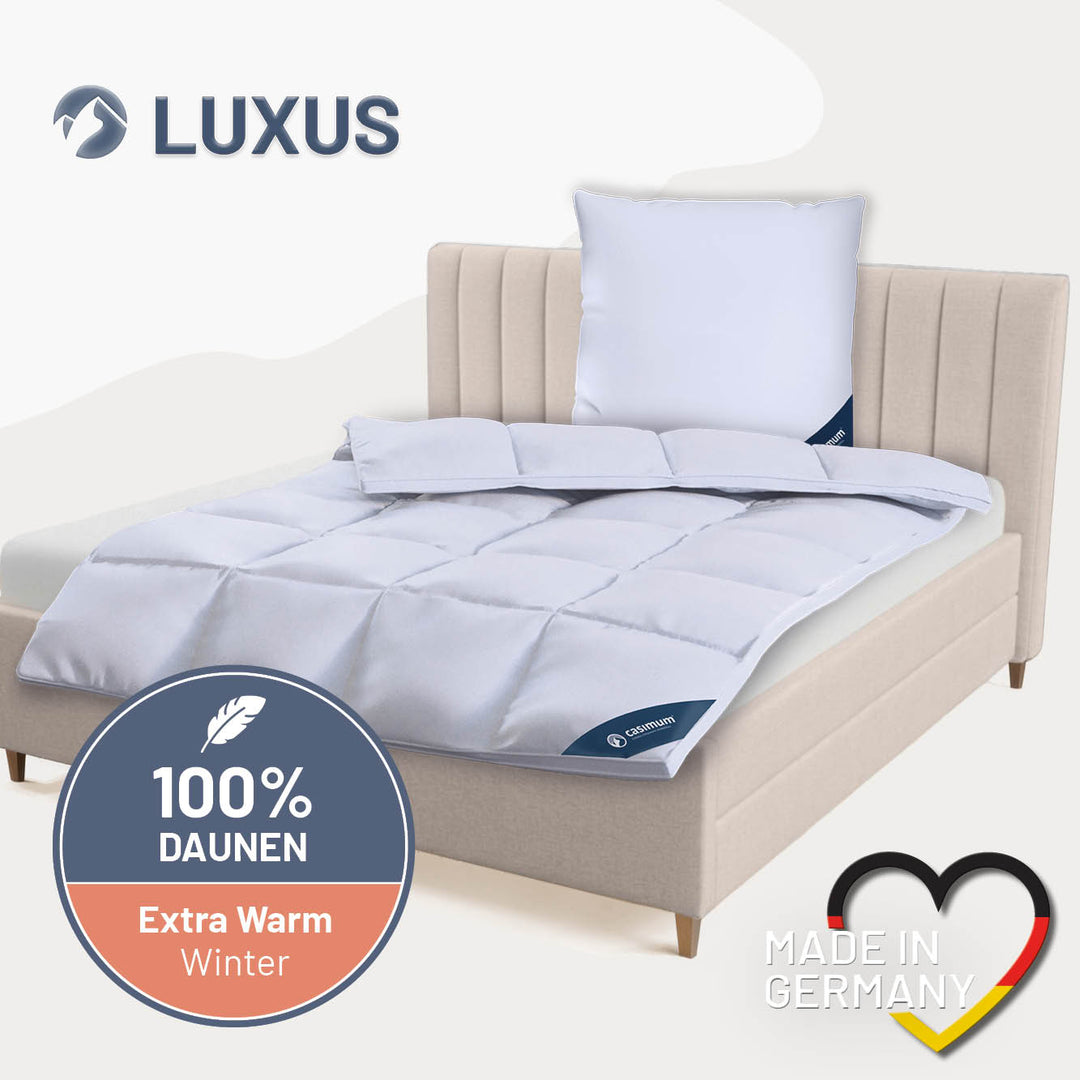 Daunendecke »LUXUS« – 100% Daunen