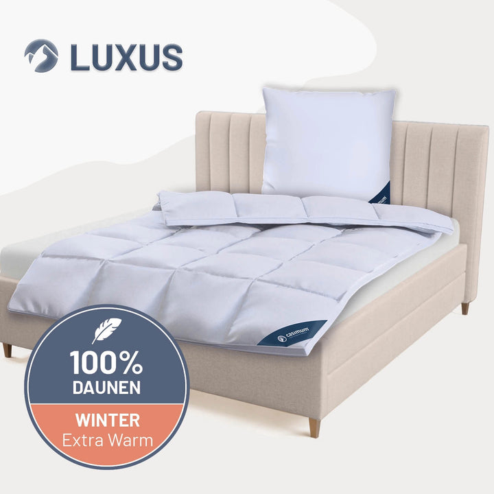 Daunendecke »LUXUS« – 100% Daunen