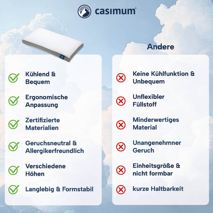 Kühlendes Kopfkissen »COOL HEAD«