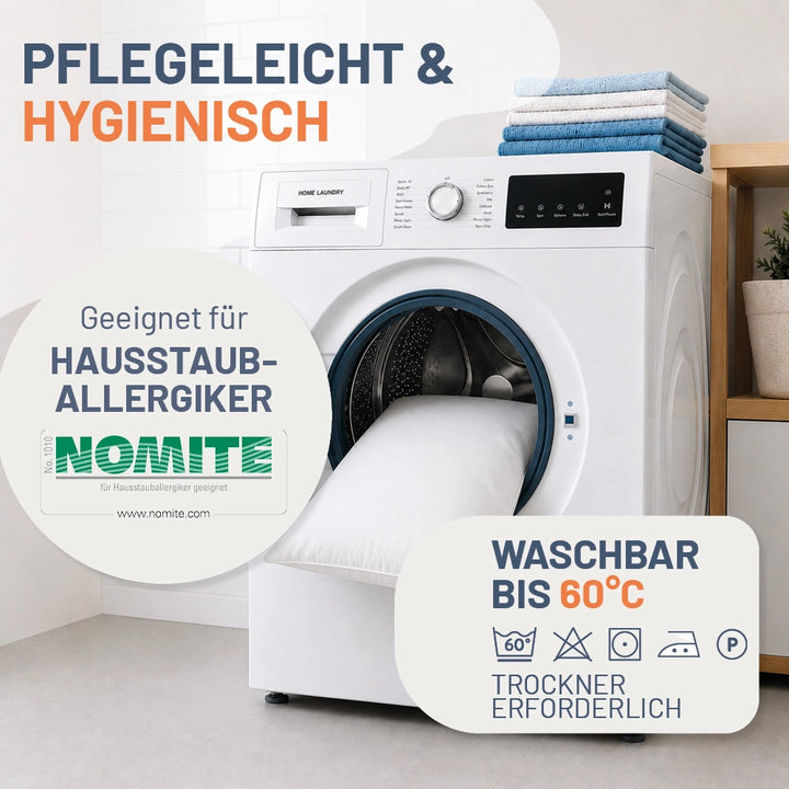 Feder- und Daunenkissen »PREMIUM« – 70% Federn, 30% Daunen